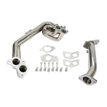 Subaru WRX STI Exhaust Manifold + UP-Pipe for 08-17 IMPREZA WRX/STI EJ25 2PC - Hogen Exhaust