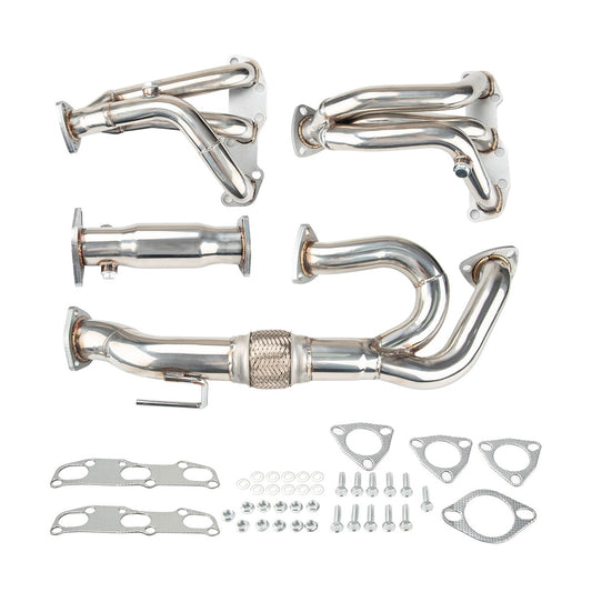 VQ35DE V6 Exhaust Manifold Headers Downpipe Test Pipe Compatible With Nissan Compatible With Altima 3.5L Engine - Hogen Exhaust