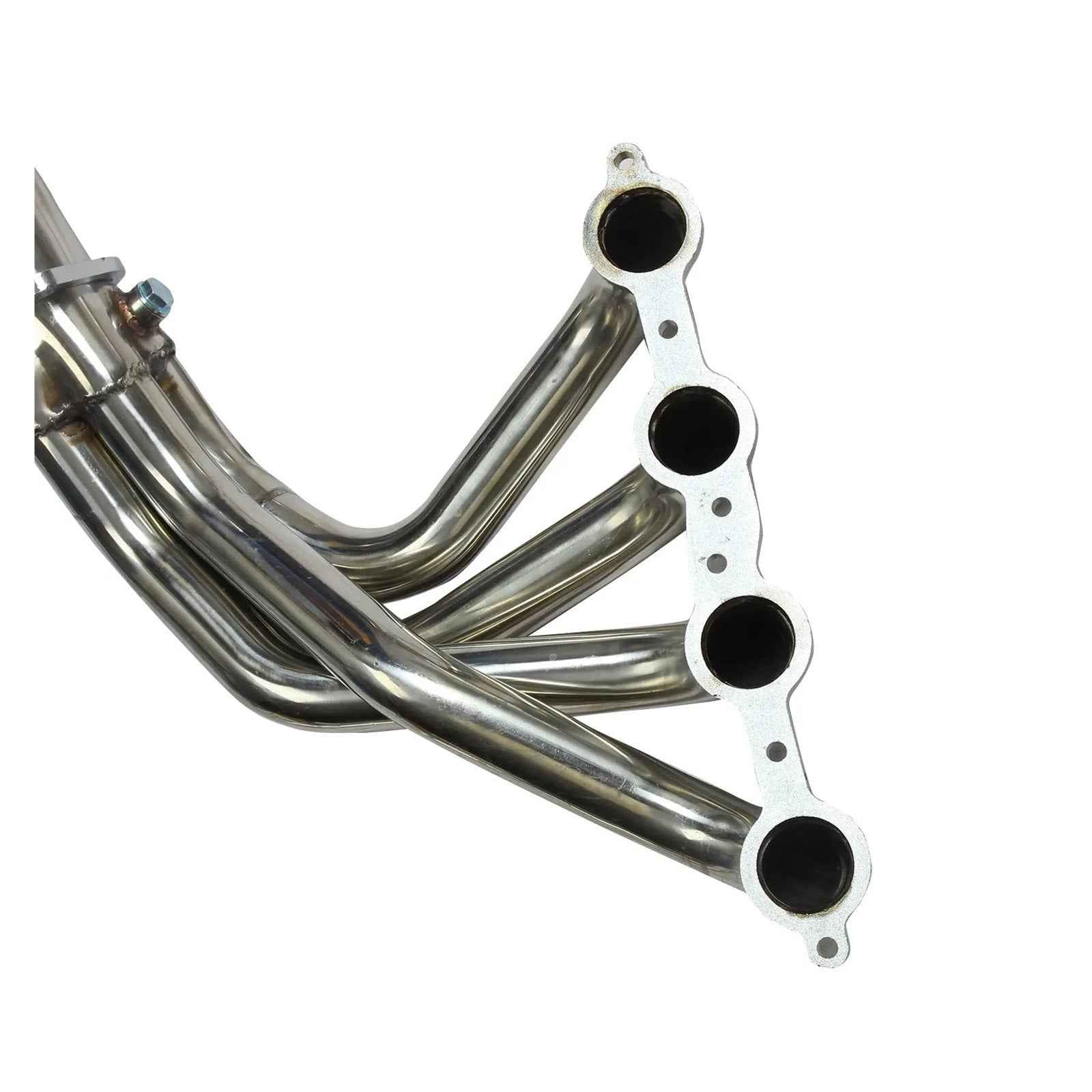 Stainless Exhaust Headers Manifolds & X Pipe For 05-13 Compatible With Chevy Compatible With Corvette C6 LS2 LS3