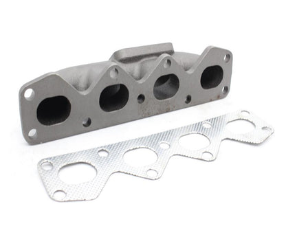 Cast Iron Turbo Manifold Mazda Miata Turbo Manifold 1990-1993 NA B6-ZE 1.6L T3/T4 - Hogen Exhaust