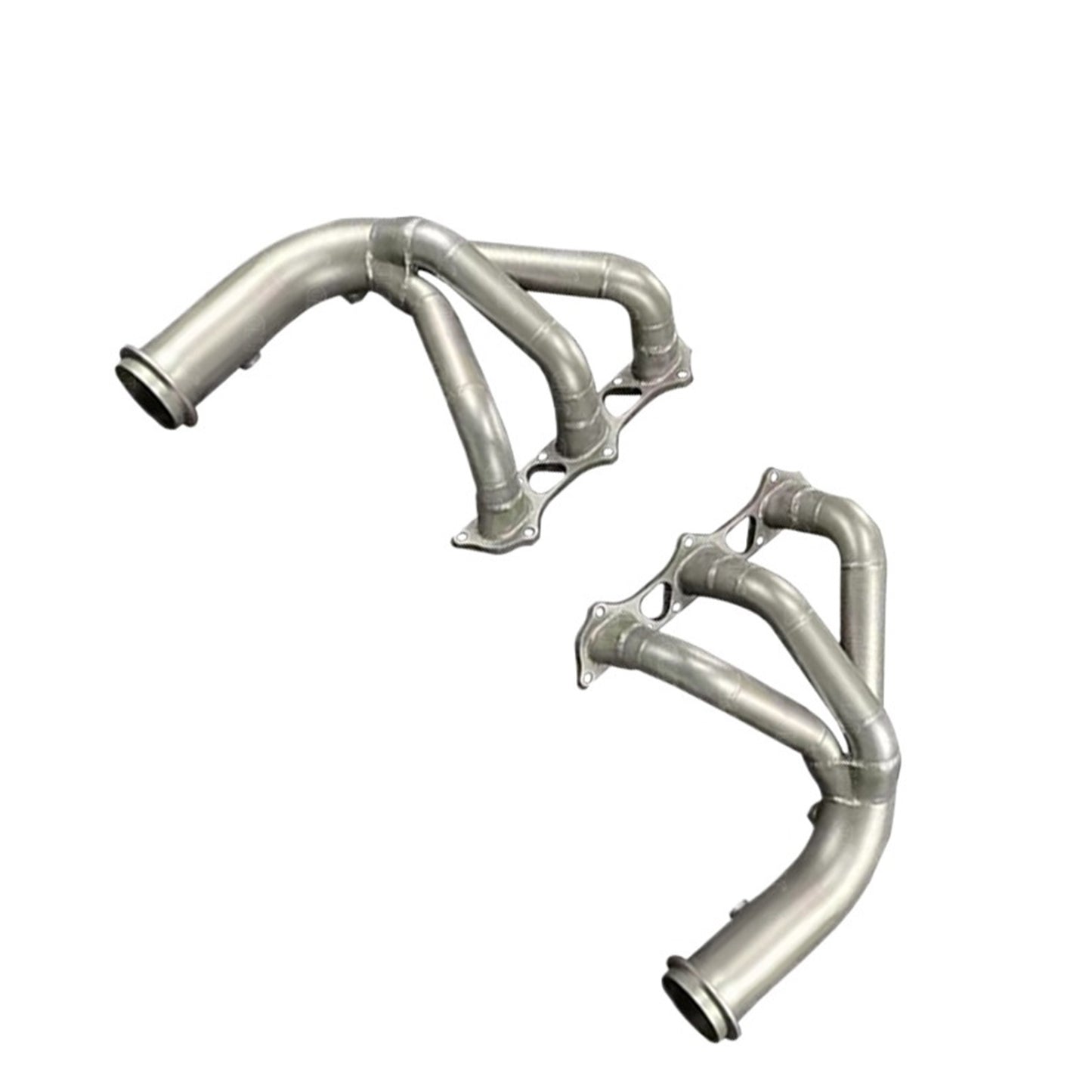 Racing Car High Flow 304 Stainless Steel Polished Exhaust Catless Manifold Porsche 991 GT3 Headers - Hogen Exhaust