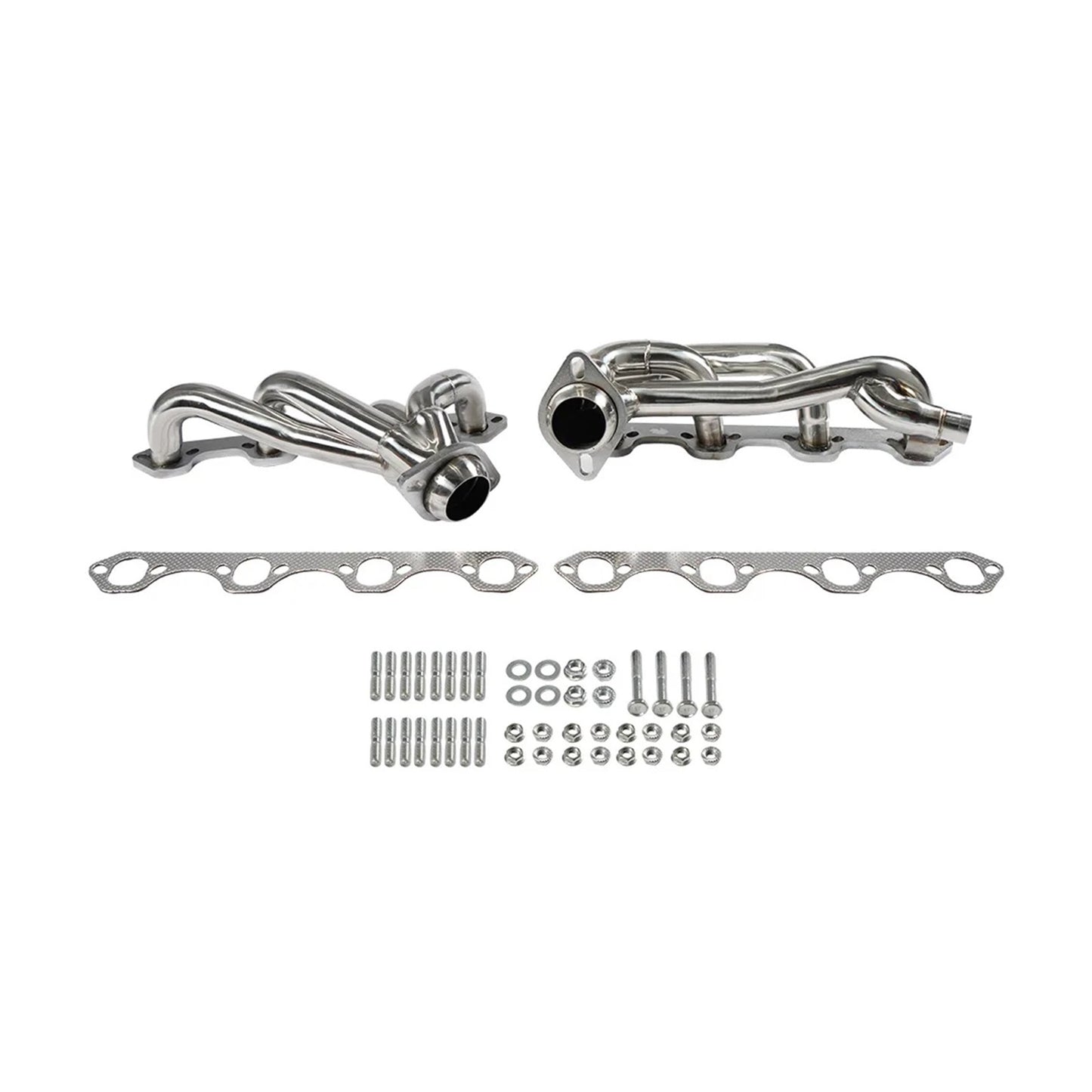 Stainless Steel Shorty Headers F150 87-96 Ford F150 5.8L 351 V8 OHV 304SS XL XLT Lightning