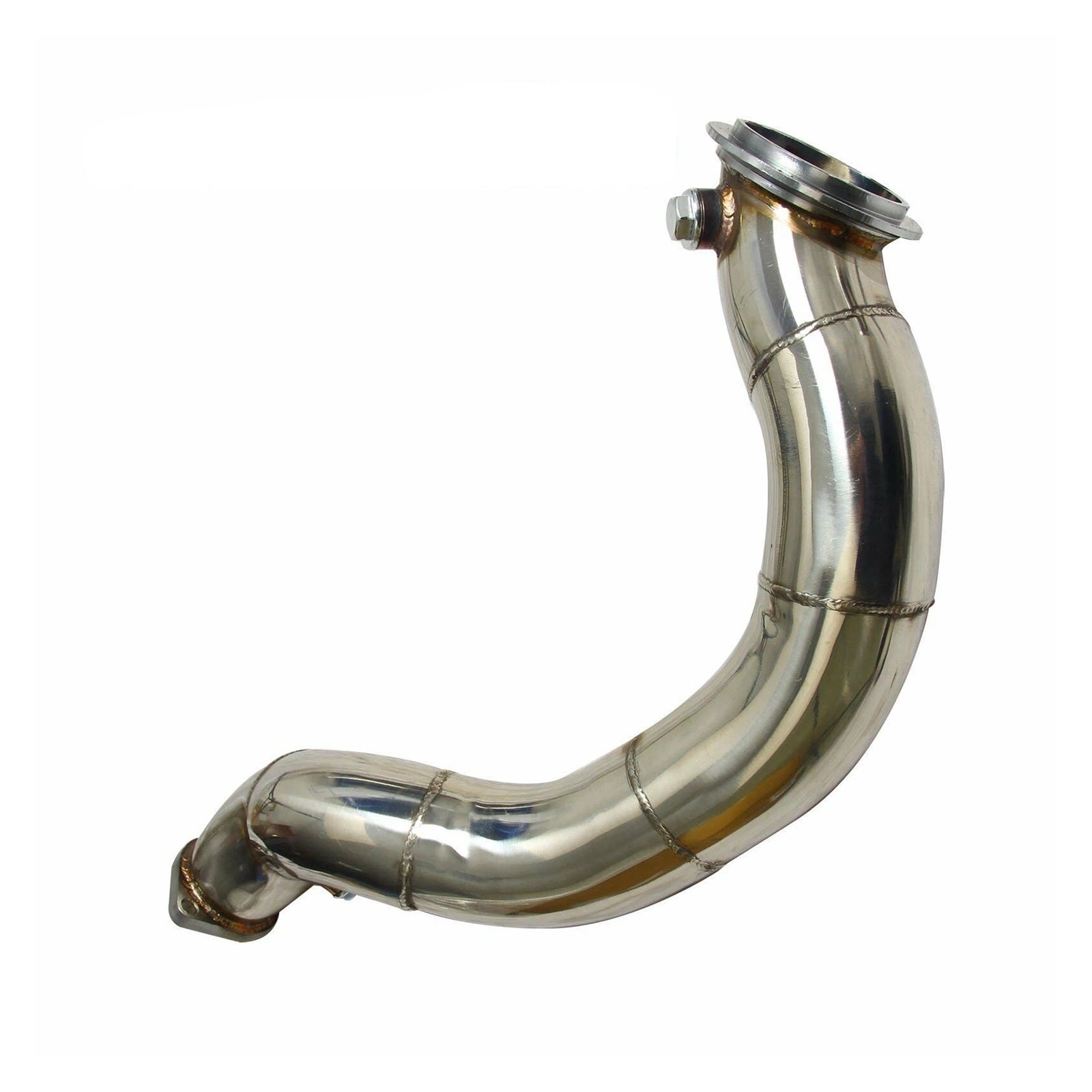 BMW 335I Exhaust Manifold Long Tube Stainless Steel Racing Down Pipes N54 - Hogen Exhaust