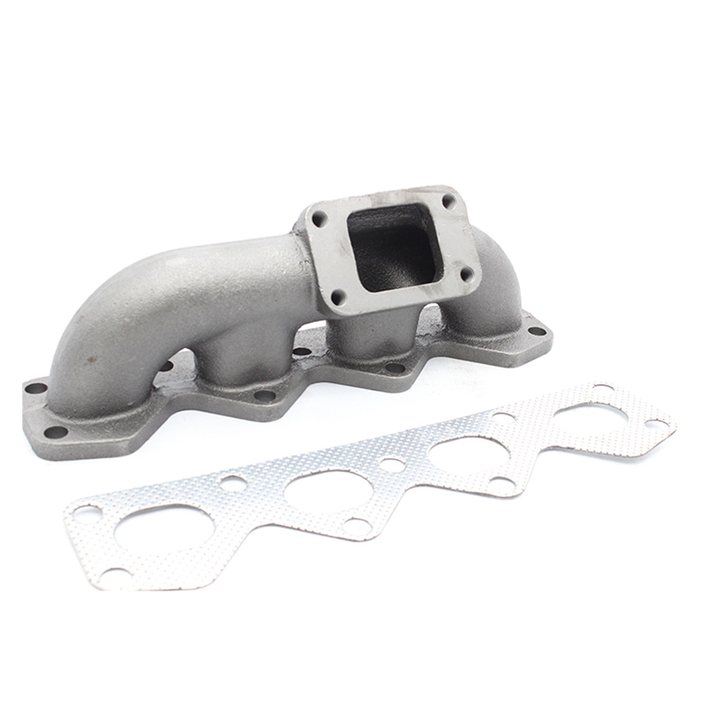 Cast Iron Turbo Manifold Mazda Miata Turbo Manifold 1990-1993 NA B6-ZE 1.6L T3/T4 - Hogen Exhaust