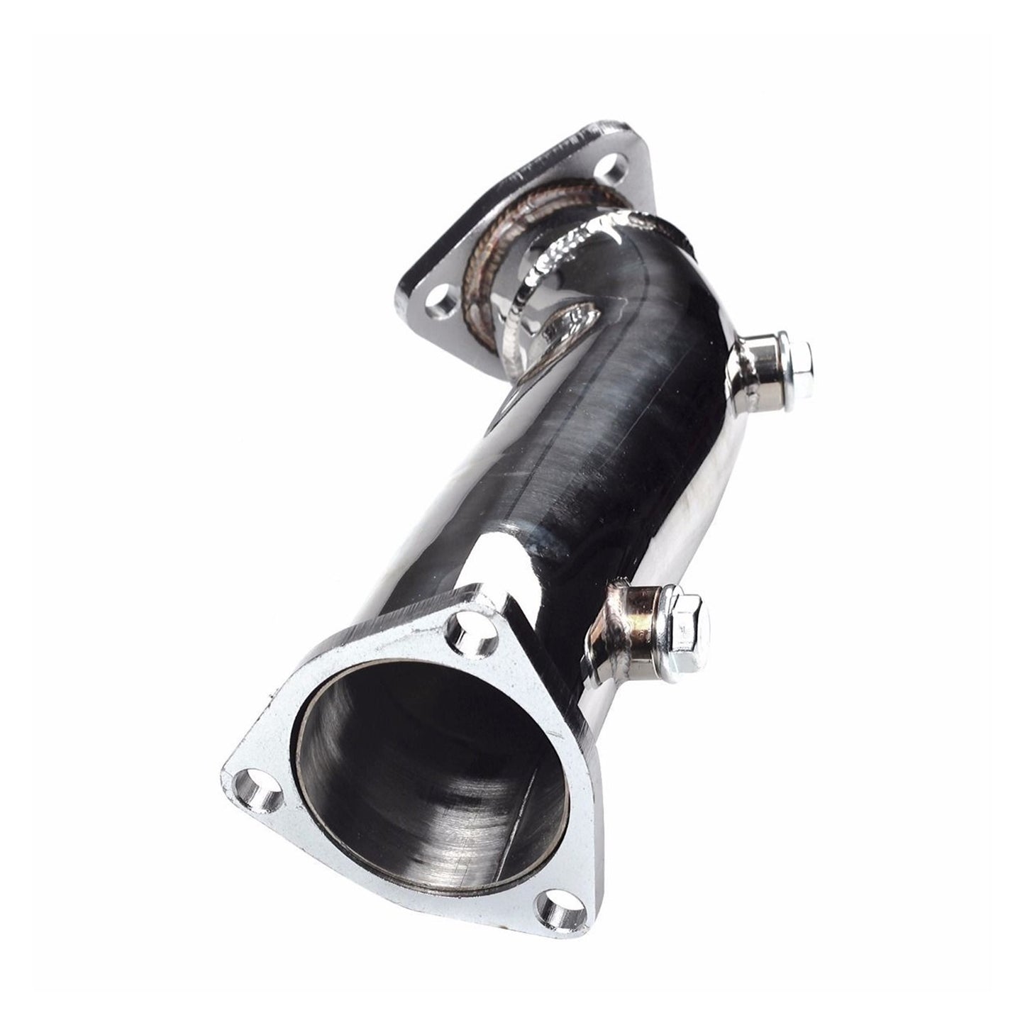 STAINLESS STEEL RACING TURBO DOWNPIPE EXHAUST FOR 97-05 Compatible With AUDI A4 Compatible With PASSAT 1.8T - Hogen Exhaust