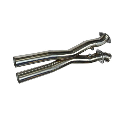 Stainless Exhaust Headers C6 Corvette - Manifolds & X Pipe for 05-13 Chevy Corvette C6 LS2 LS3