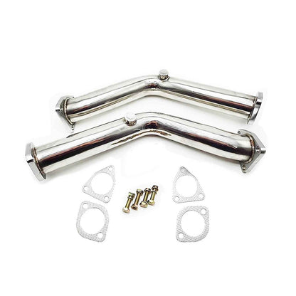 Exhaust Downpipe Compatible With Nissan 350Z G35 Z33/G35 V35 VQ35DE 03-06