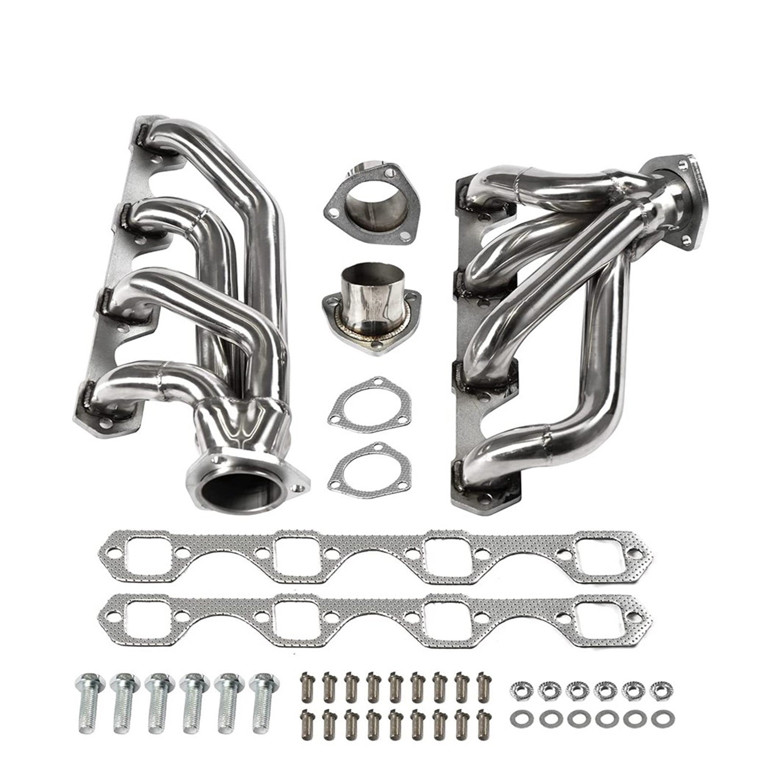 Turbo Exhaust Manifold Ford 260 289 302 Conversion Swap Header Kit 1964-1977 TP-1086-S - Hogen Exhaust